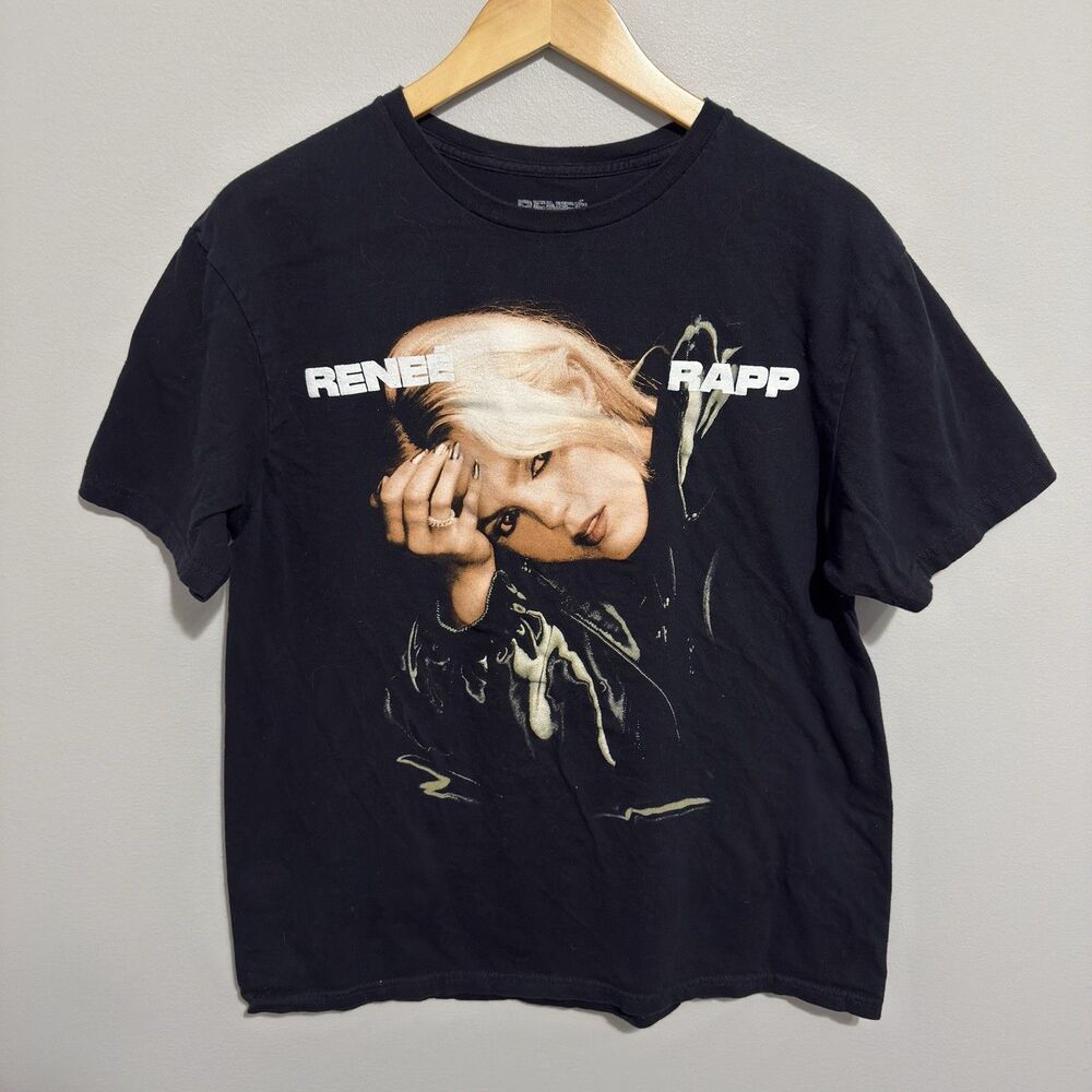 Renee Rapp Snow Hard Feelings US Tour T-Shirt Merch Size Large Black